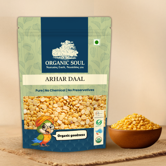 Organic Arhar Dal (Toor Dal) | 500g