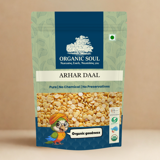 Organic Arhar Dal (Toor Dal) | 500g