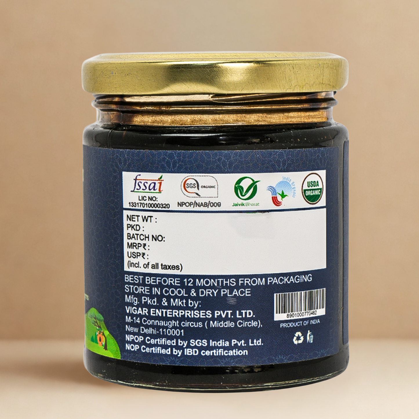 Organic Soul Clove Infused Honey – 225gm | 100% Organic | Raw & Pure